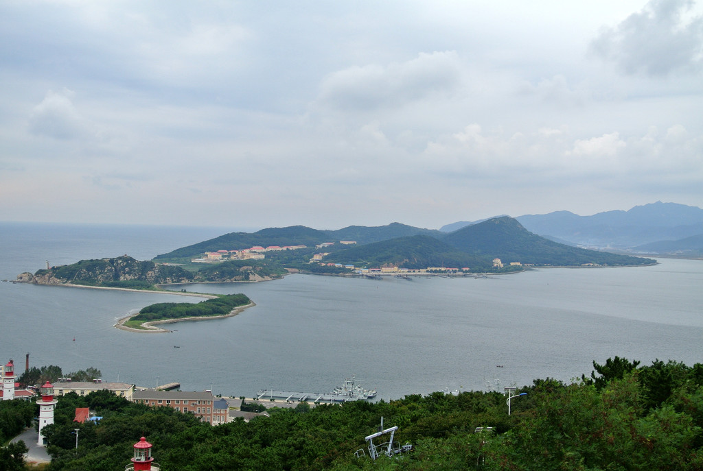 旅顺口风景名胜区 旅顺军港地处辽东半岛西南端,黄海北岸.