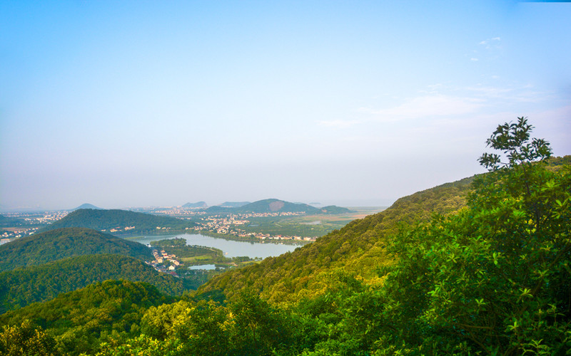 自驾:乌镇南,西湖北,在嘉兴南北湖度假避暑--爬山,望海,游湖
