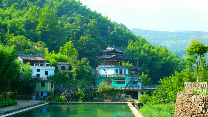 【水口村】在平阳县城的西北角,面积不太大,7.