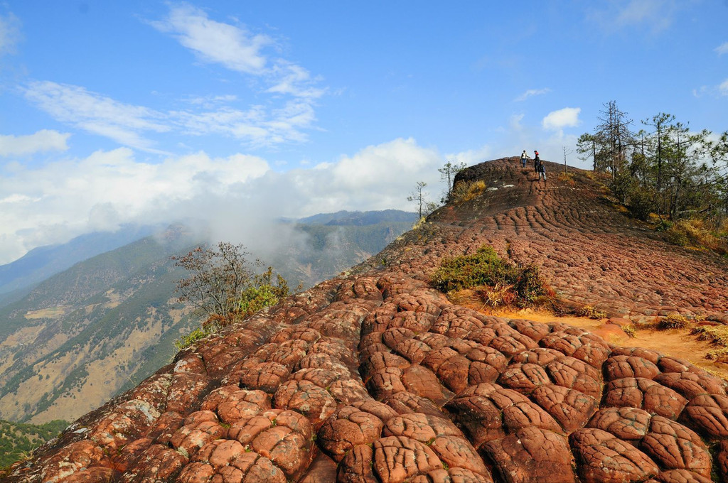 老君山黎明黎光丹霞地貌景区