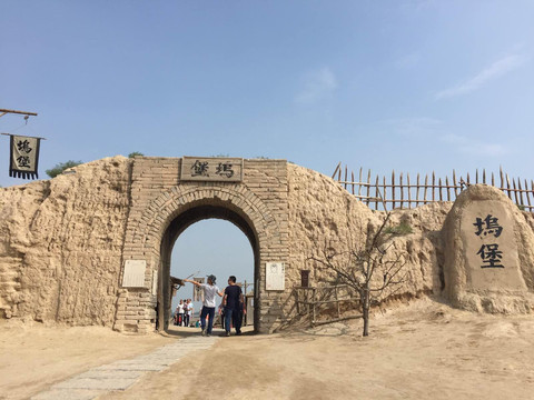 宁夏贺兰山,西部影视城