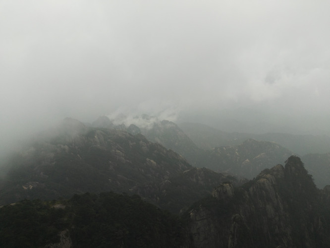 【G20杭州封,黄山疯】带妈妈爬黄山的五日游