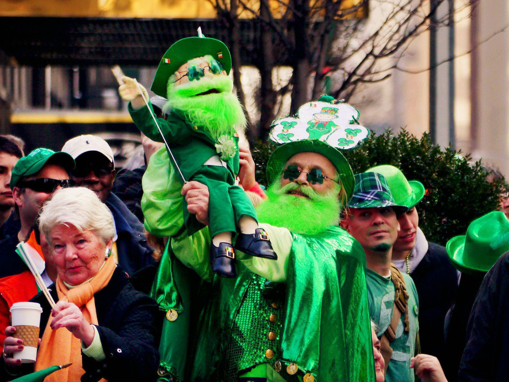【纽约一日】st. patrick day 游行2012